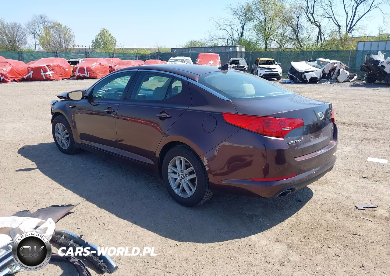 2011 Kia Optima Lx VIN:KNAGM4A78B5173550 - 3