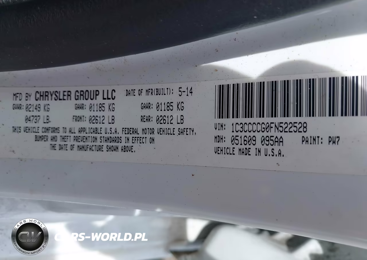2015 Chrysler 200 C VIN:1C3CCCCG0FN522528 - 9