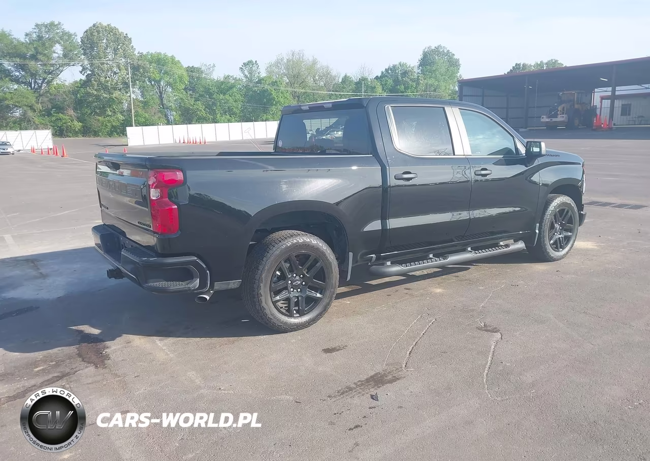 2024 Chevrolet Silverado 1500 2Wd Short Bed Custom VIN:3GCPABEK0RG164567 - 3