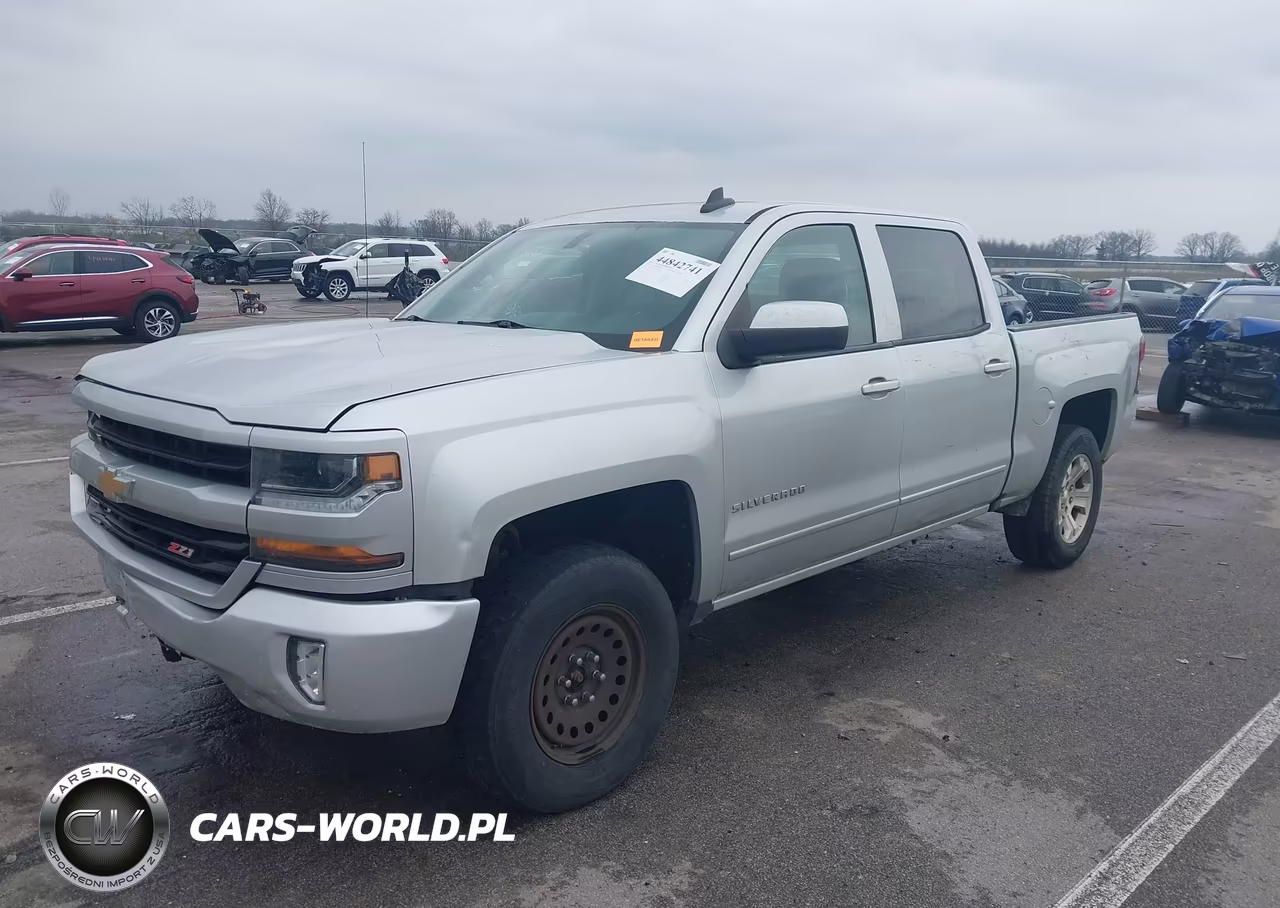 2017 Chevrolet Silverado 1500 2Lt VIN:3GCUKREC6HG123201 - 2
