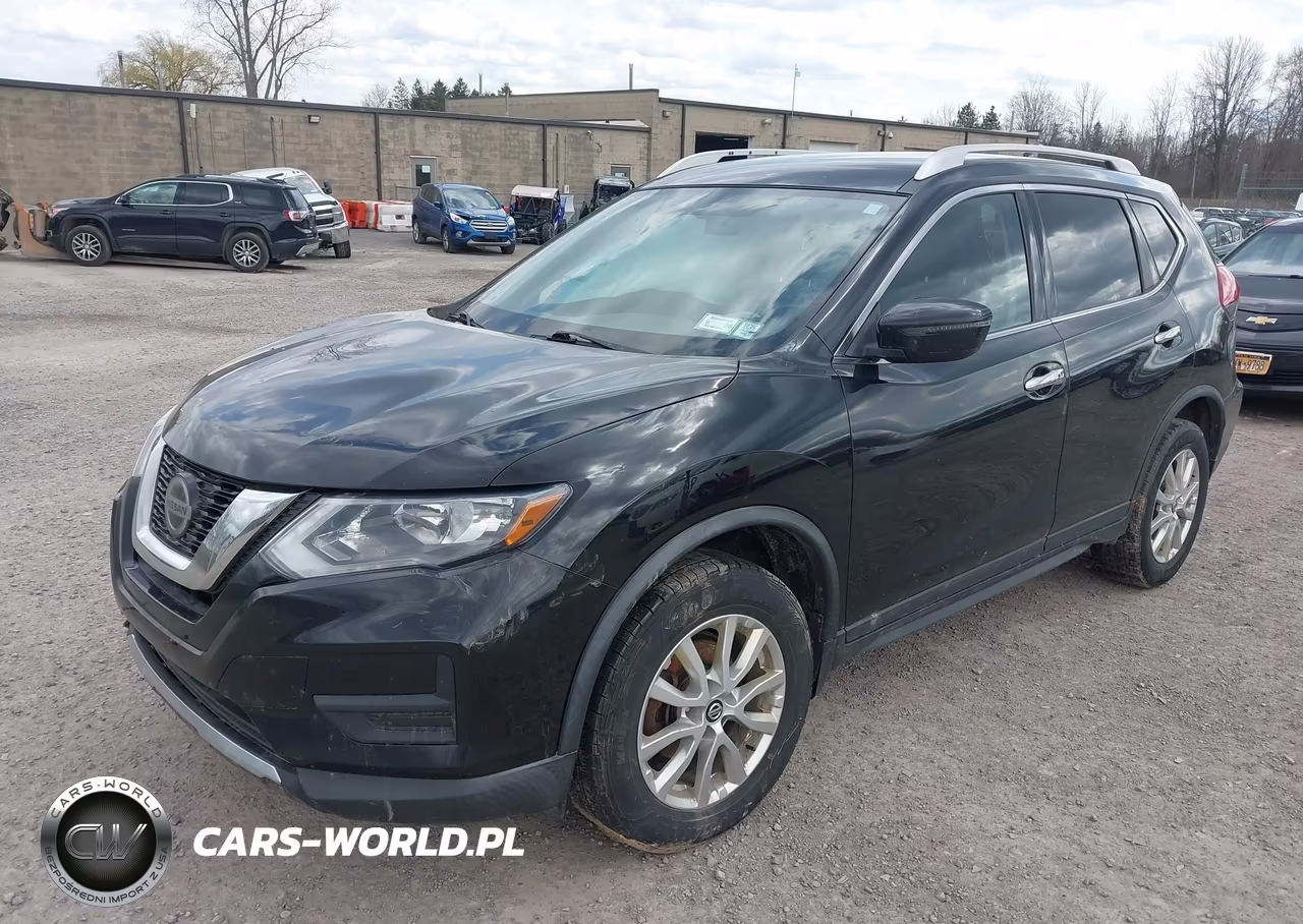 2018 Nissan Rogue Sv VIN:KNMAT2MV2JP581555 - 2