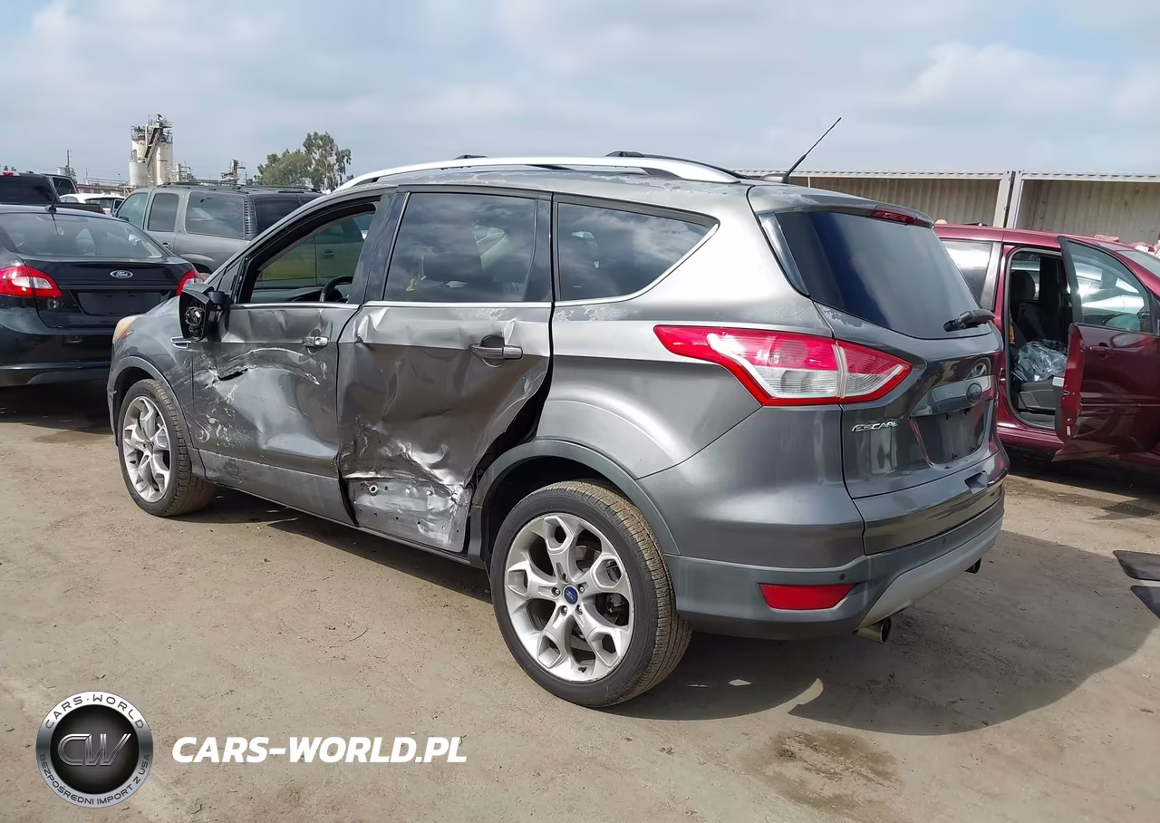 2013 Ford Escape Titanium VIN:1FMCU0J91DUD24261 - 3
