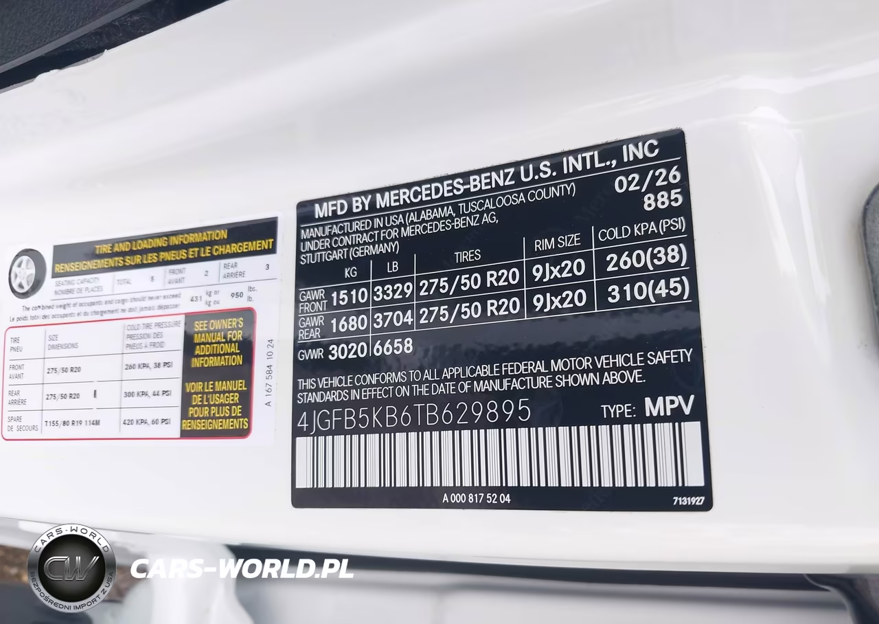 2026 Mercedes-Benz Gle 450 4Matic VIN:4JGFB5KB6TB629895 - 9