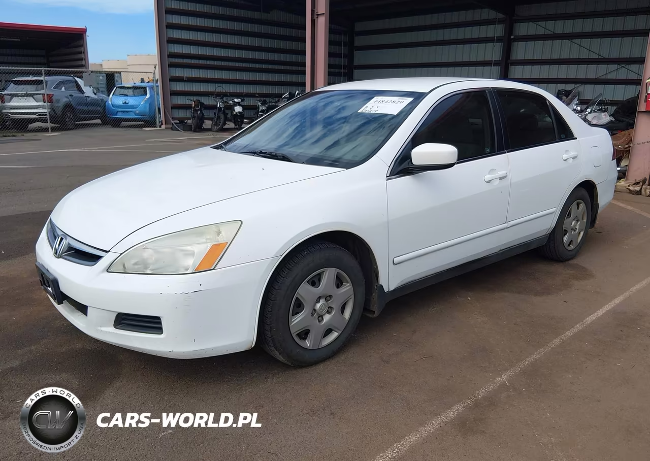 2007 Honda Accord 2.4 Lx VIN:1HGCM56477A229600 - 2