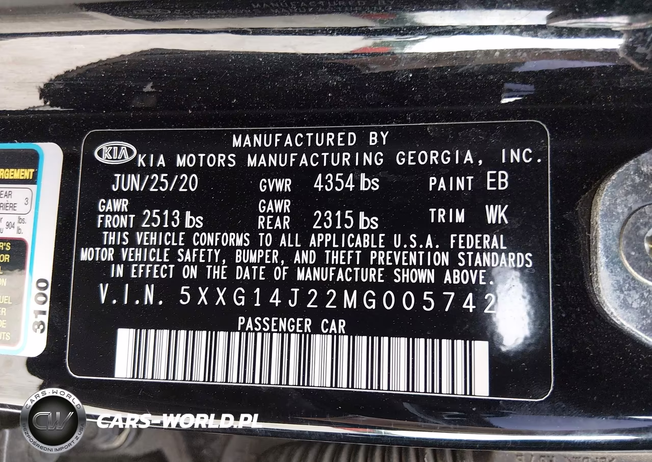 2021 Kia K5 Lxs VIN:5XXG14J22MG005742 - 9