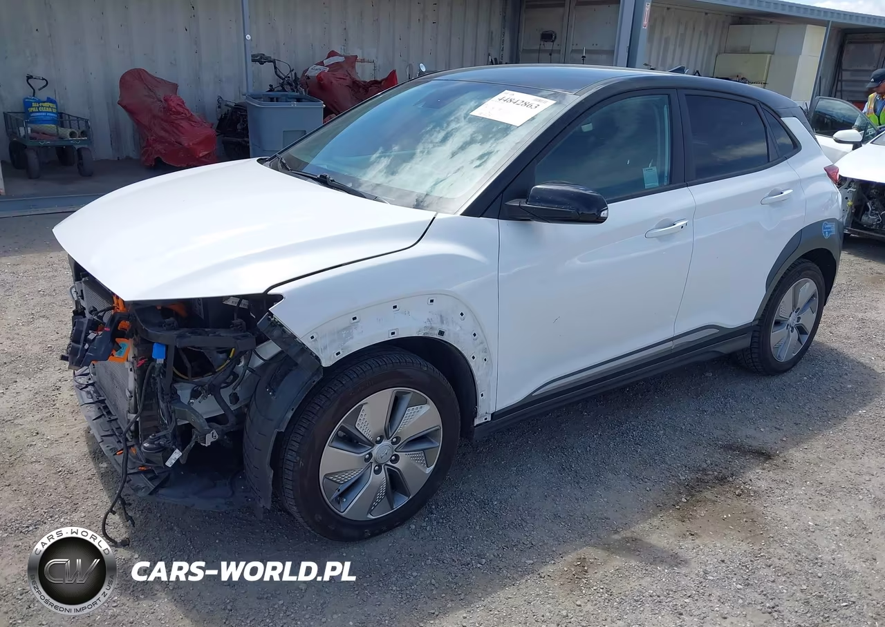 2021 Hyundai Kona Electric Sel VIN:KM8K23AG9MU133348 - 2