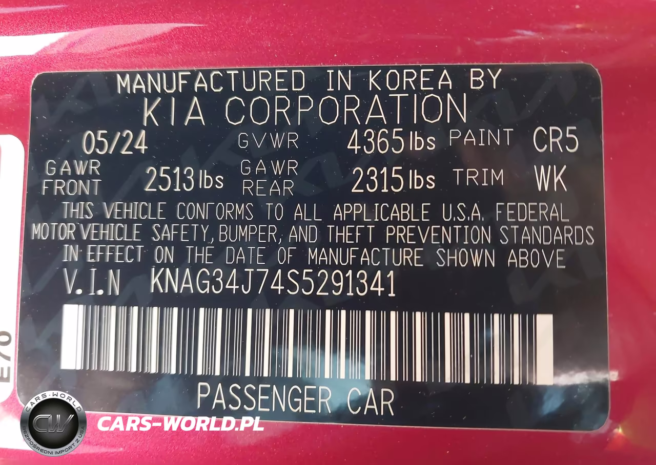 2025 Kia K5 Ex VIN:KNAG34J74S5291341 - 9