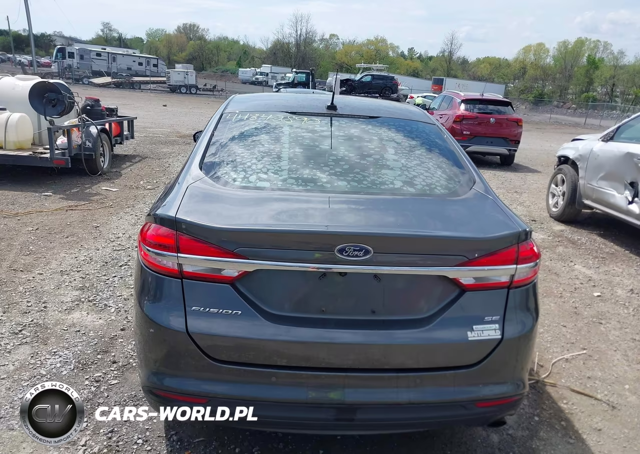 2017 Ford Fusion Se VIN:3FA6P0HD9HR205296 - 16