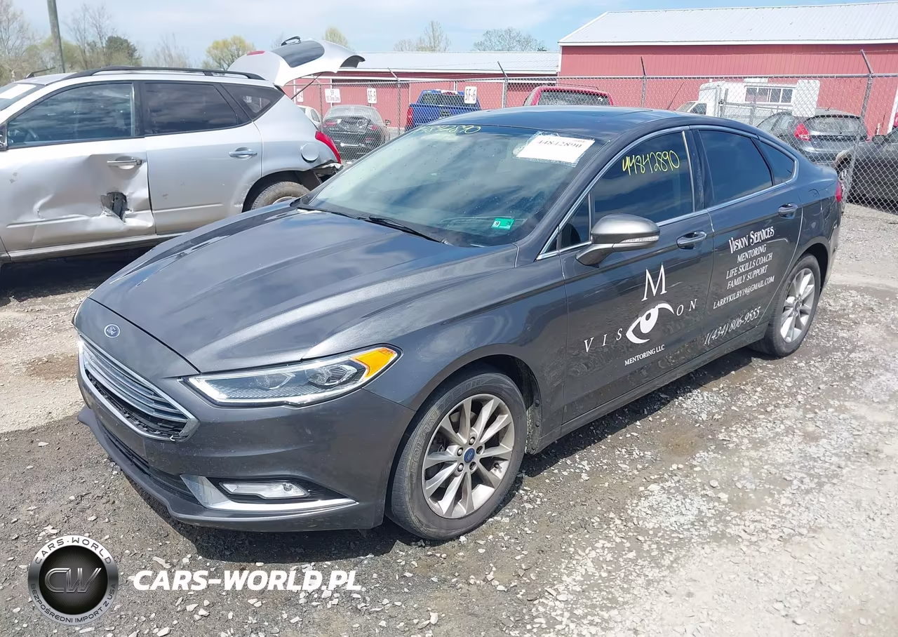 2017 Ford Fusion Se VIN:3FA6P0HD9HR205296 - 2