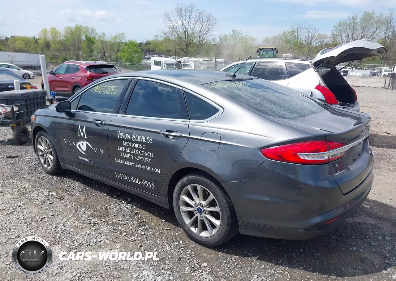 2017 Ford Fusion Se VIN:3FA6P0HD9HR205296 - 3