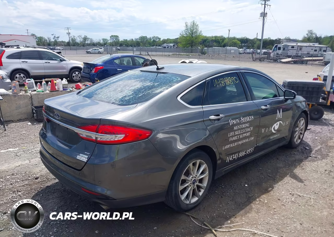 2017 Ford Fusion Se VIN:3FA6P0HD9HR205296 - 4