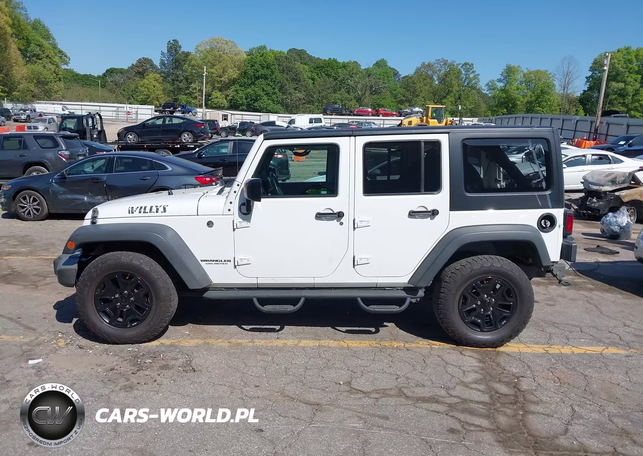 2017 Jeep Wrangler Unlimited Willy Wheeler 4X4 VIN:1C4BJWDG5HL642319 - 14