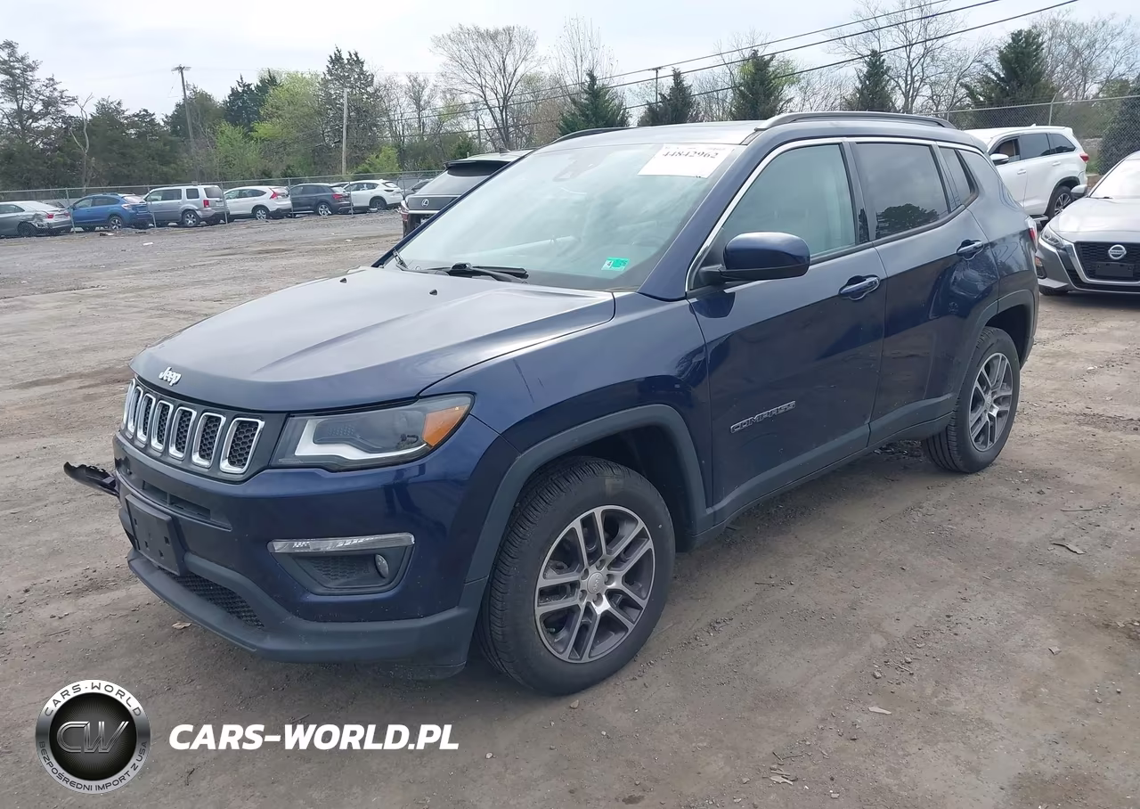 2018 Jeep Compass Latitude 4X4 VIN:3C4NJDBB9JT436035 - 2