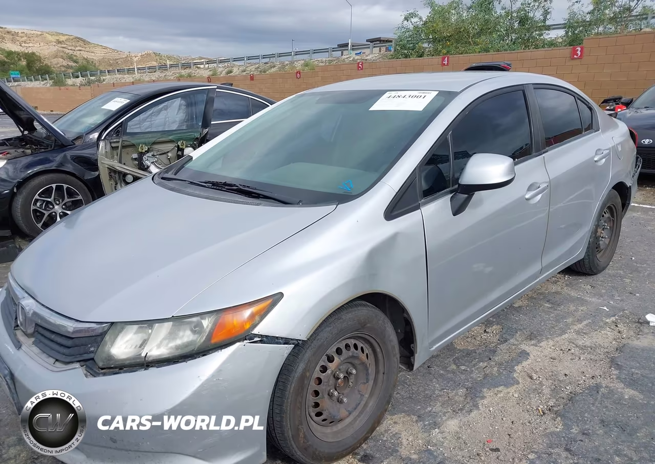 2012 Honda Civic Lx VIN:19XFB2F55CE329954 - 2