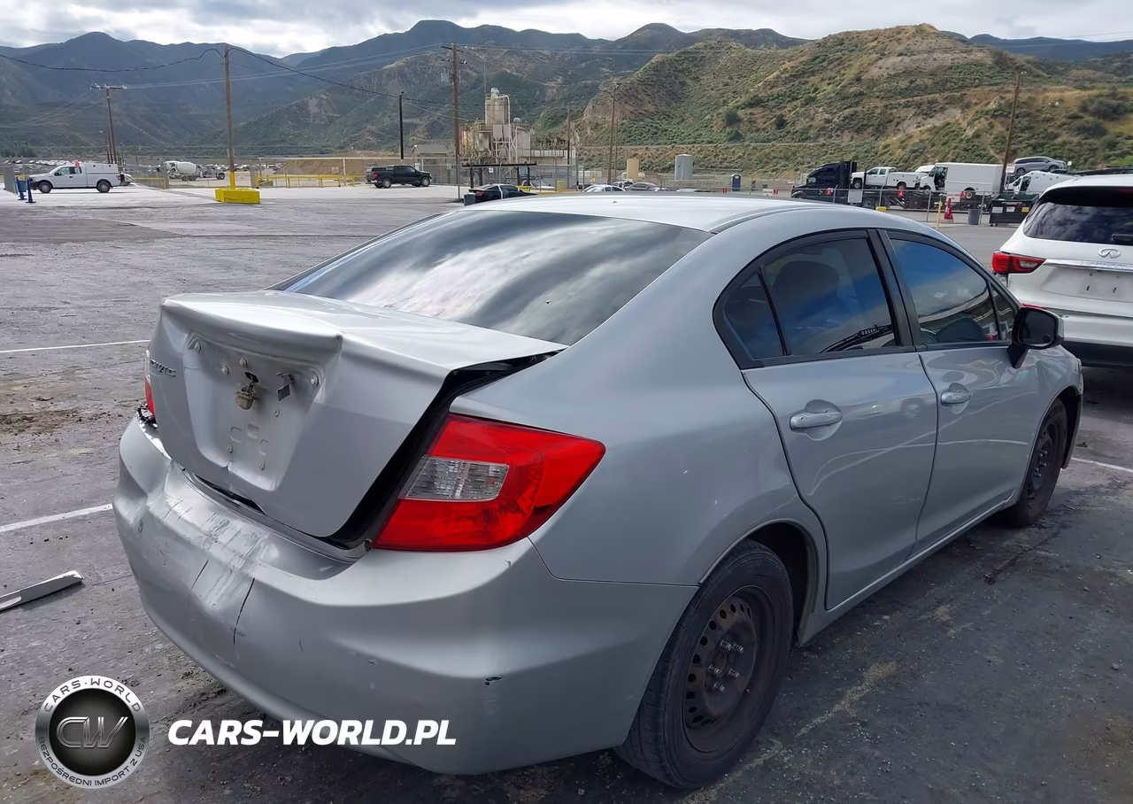 2012 Honda Civic Lx VIN:19XFB2F55CE329954 - 4