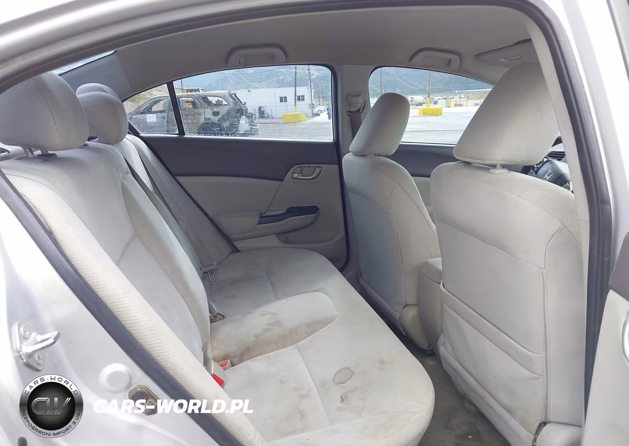 2012 Honda Civic Lx VIN:19XFB2F55CE329954 - 8