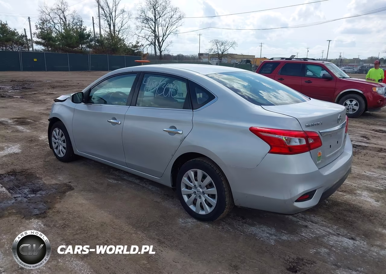 2019 Nissan Sentra S VIN:3N1AB7AP7KY327350 - 3