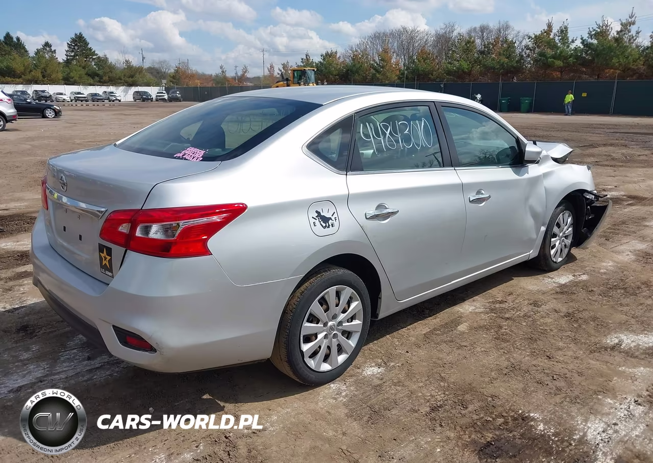 2019 Nissan Sentra S VIN:3N1AB7AP7KY327350 - 4