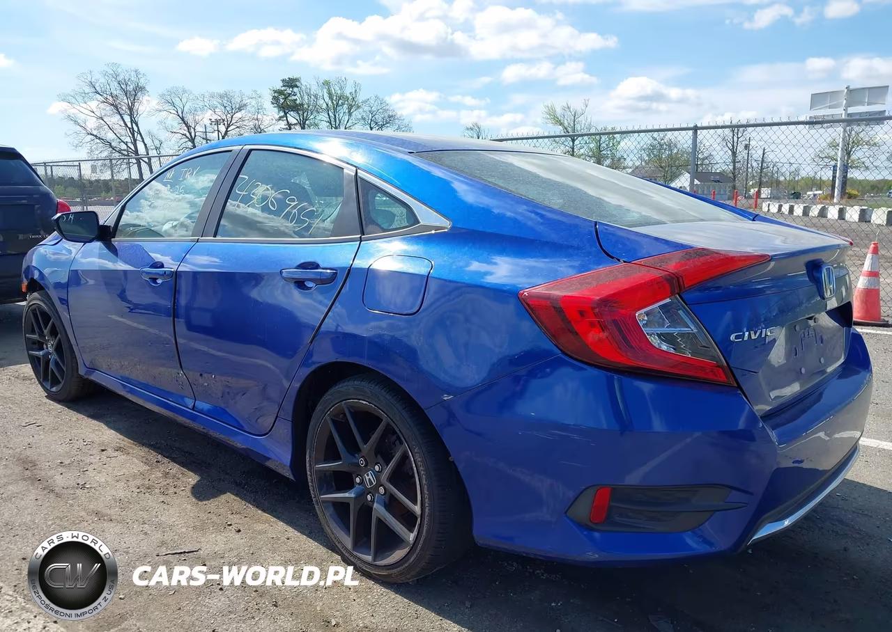 2020 Honda Civic Lx VIN:2HGFC2F65LH555357 - 11