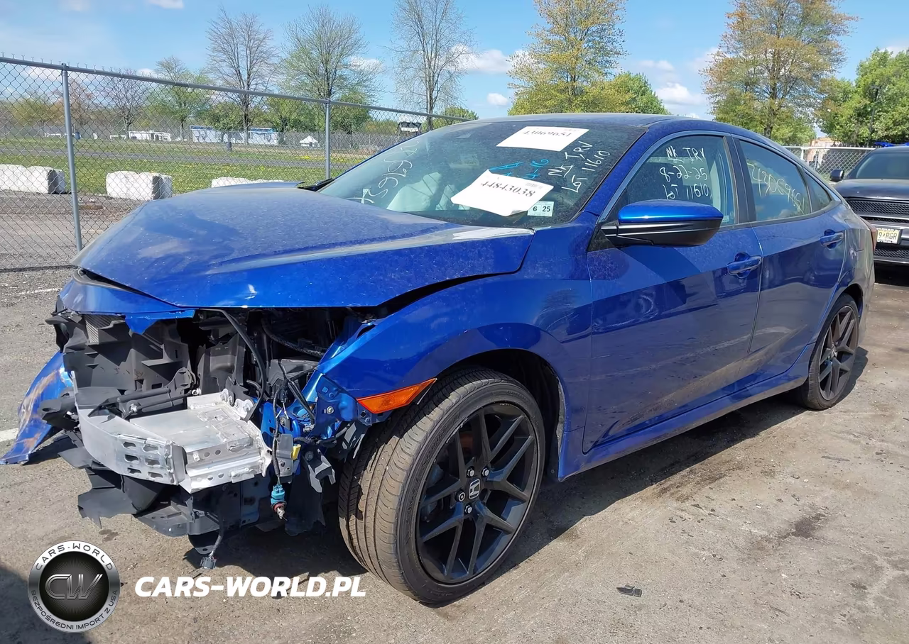 2020 Honda Civic Lx VIN:2HGFC2F65LH555357 - 2