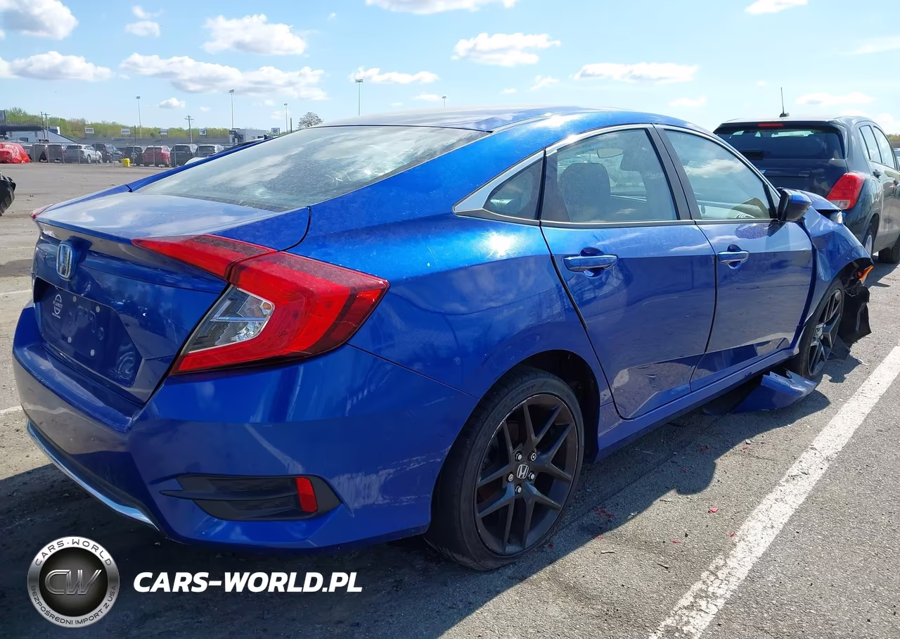 2020 Honda Civic Lx VIN:2HGFC2F65LH555357 - 4