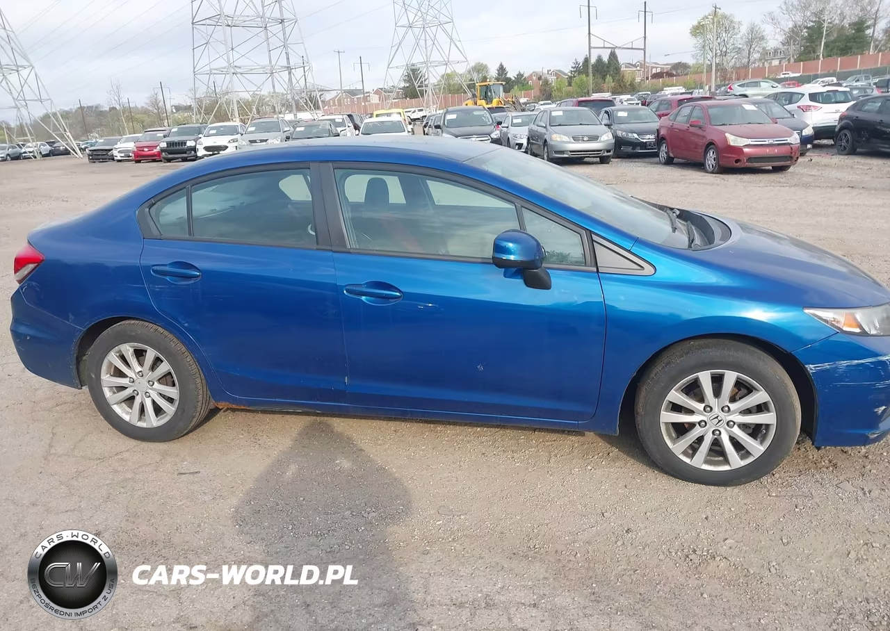 2013 Honda Civic Lx VIN:19XFB2F52DE093684 - 14