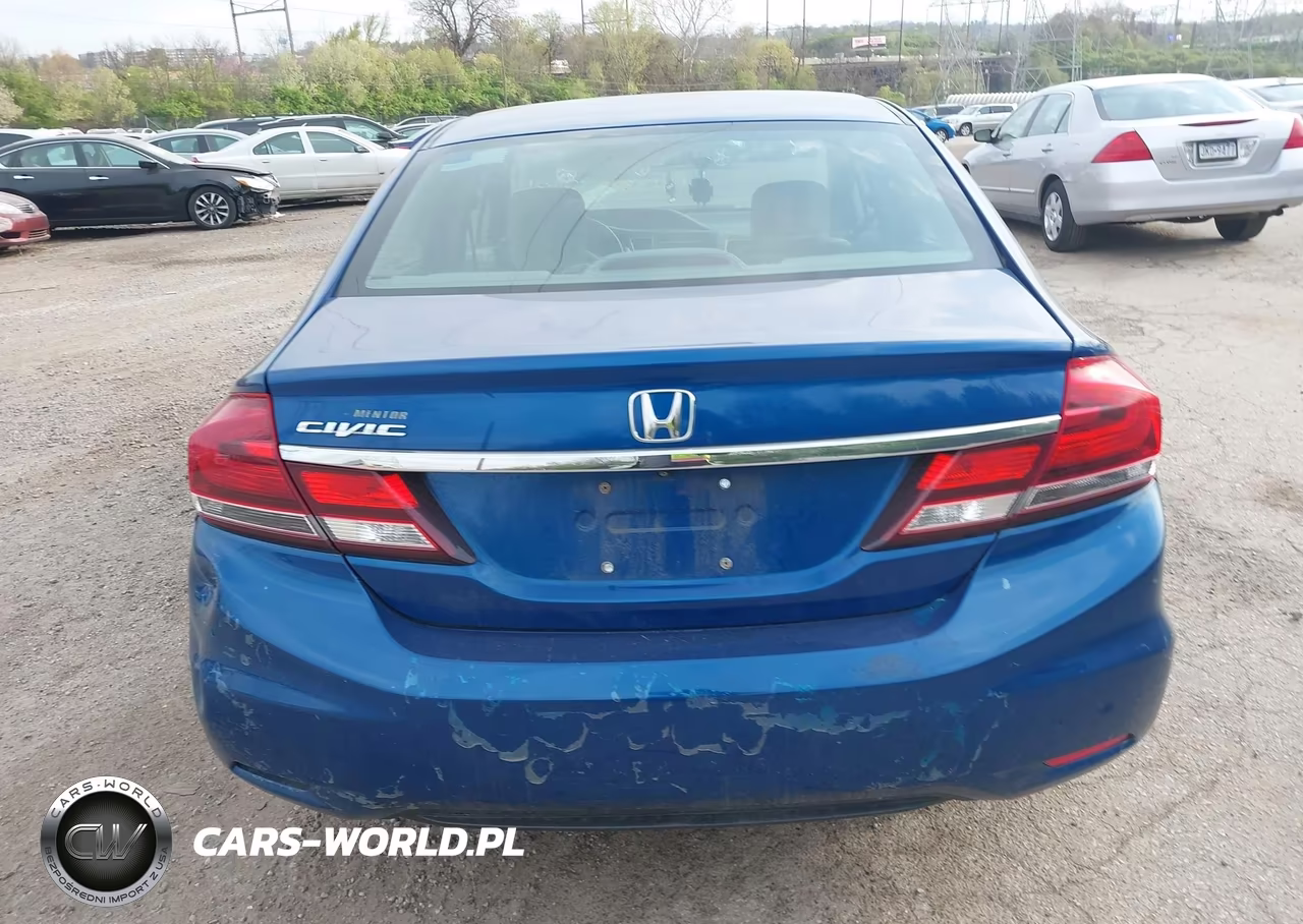 2013 Honda Civic Lx VIN:19XFB2F52DE093684 - 17