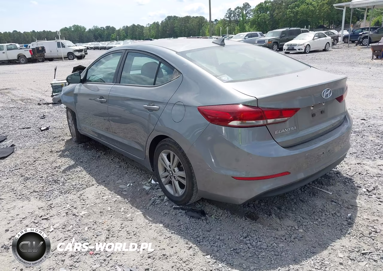 2017 Hyundai Elantra Se VIN:KMHD84LF4HU228987 - 3