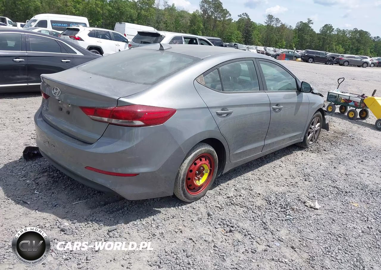 2017 Hyundai Elantra Se VIN:KMHD84LF4HU228987 - 4