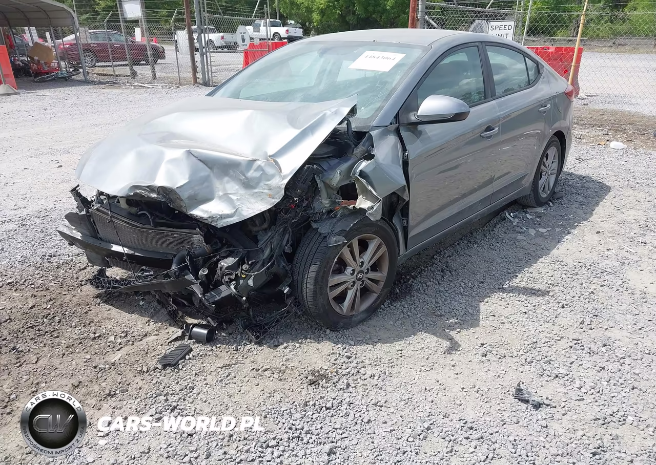 2017 Hyundai Elantra Se VIN:KMHD84LF4HU228987 - 6