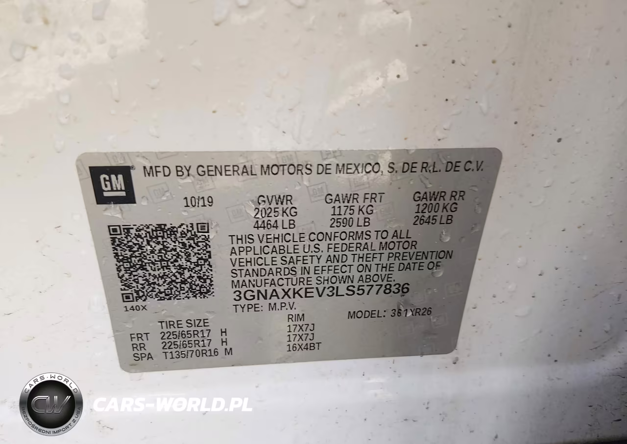 2020 Chevrolet Equinox Fwd Lt 1.5L Turbo VIN:3GNAXKEV3LS577836 - 9