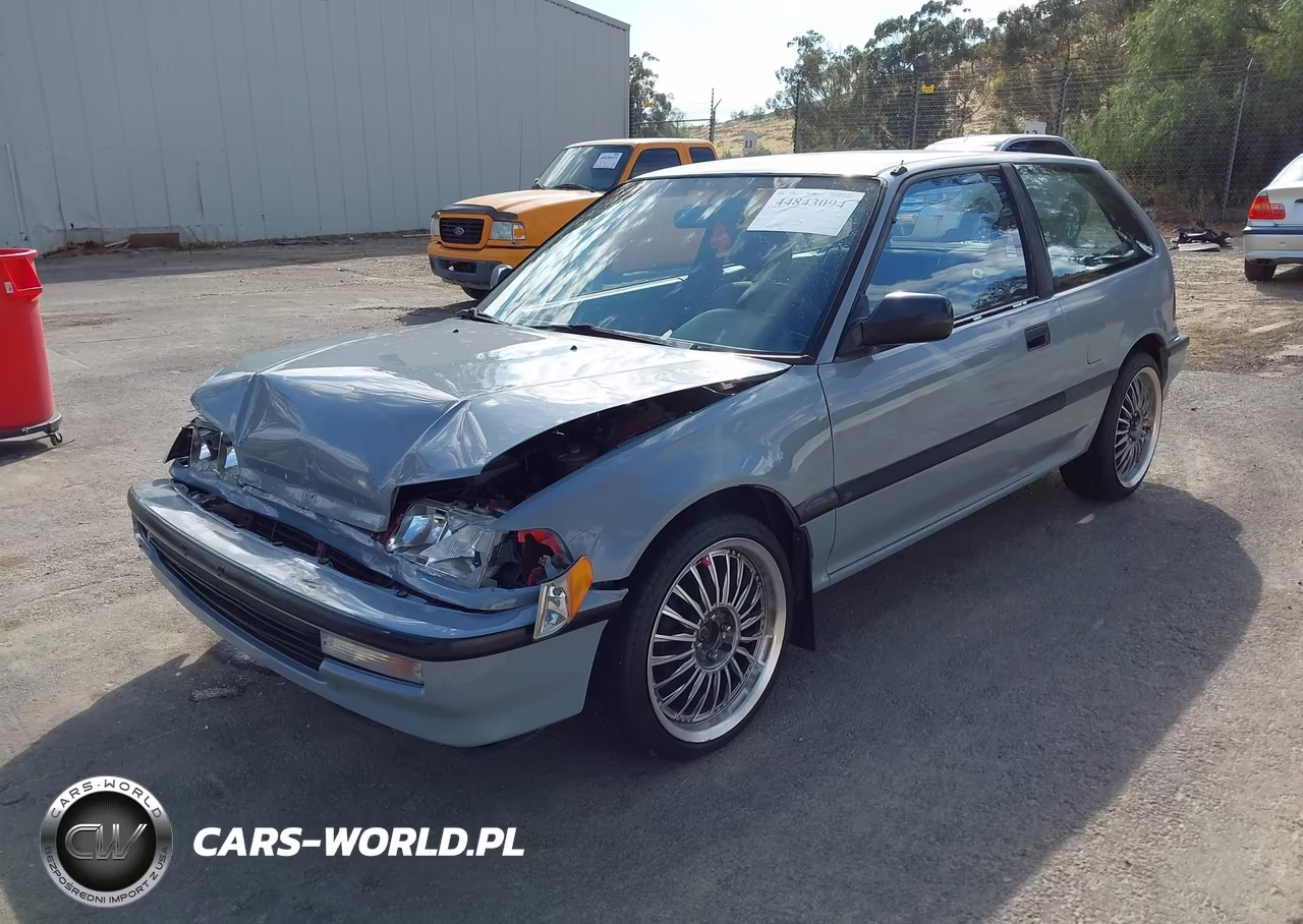 1991 Honda Civic Dx VIN:2HGED6451MH585449 - 2