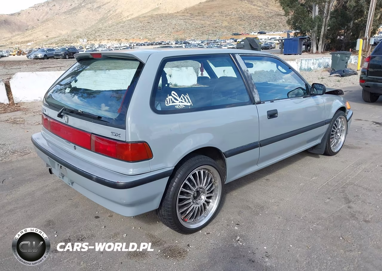 1991 Honda Civic Dx VIN:2HGED6451MH585449 - 4