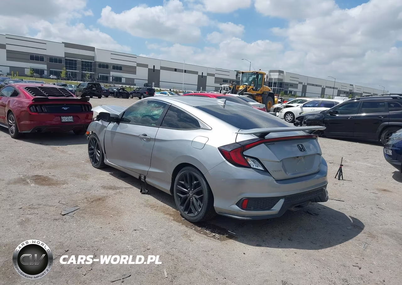 2020 Honda Civic Si Coupe VIN:2HGFC3A59LH751306 - 3