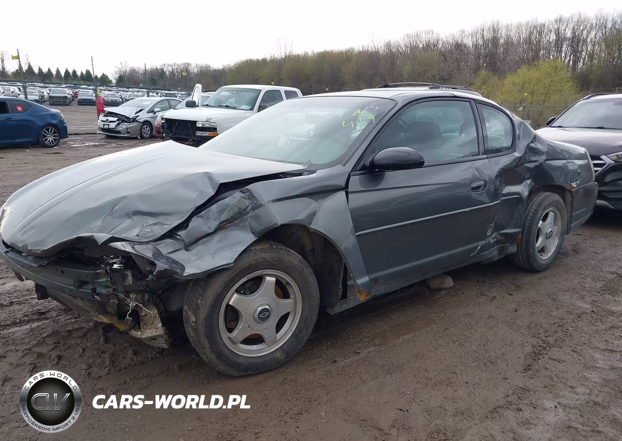 2004 Chevrolet Monte Carlo Ls VIN:2G1WW12E249183817 - 2
