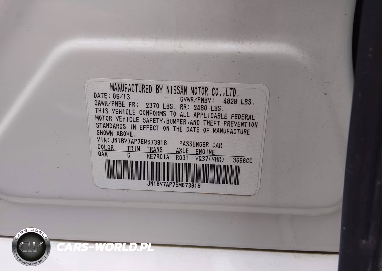 2014 Infiniti Q50 Premium VIN:JN1BV7AP7EM673918 - 9