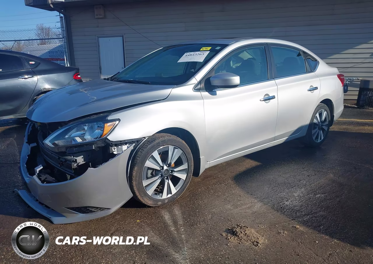2019 Nissan Sentra Sv VIN:3N1AB7AP5KY446675 - 2