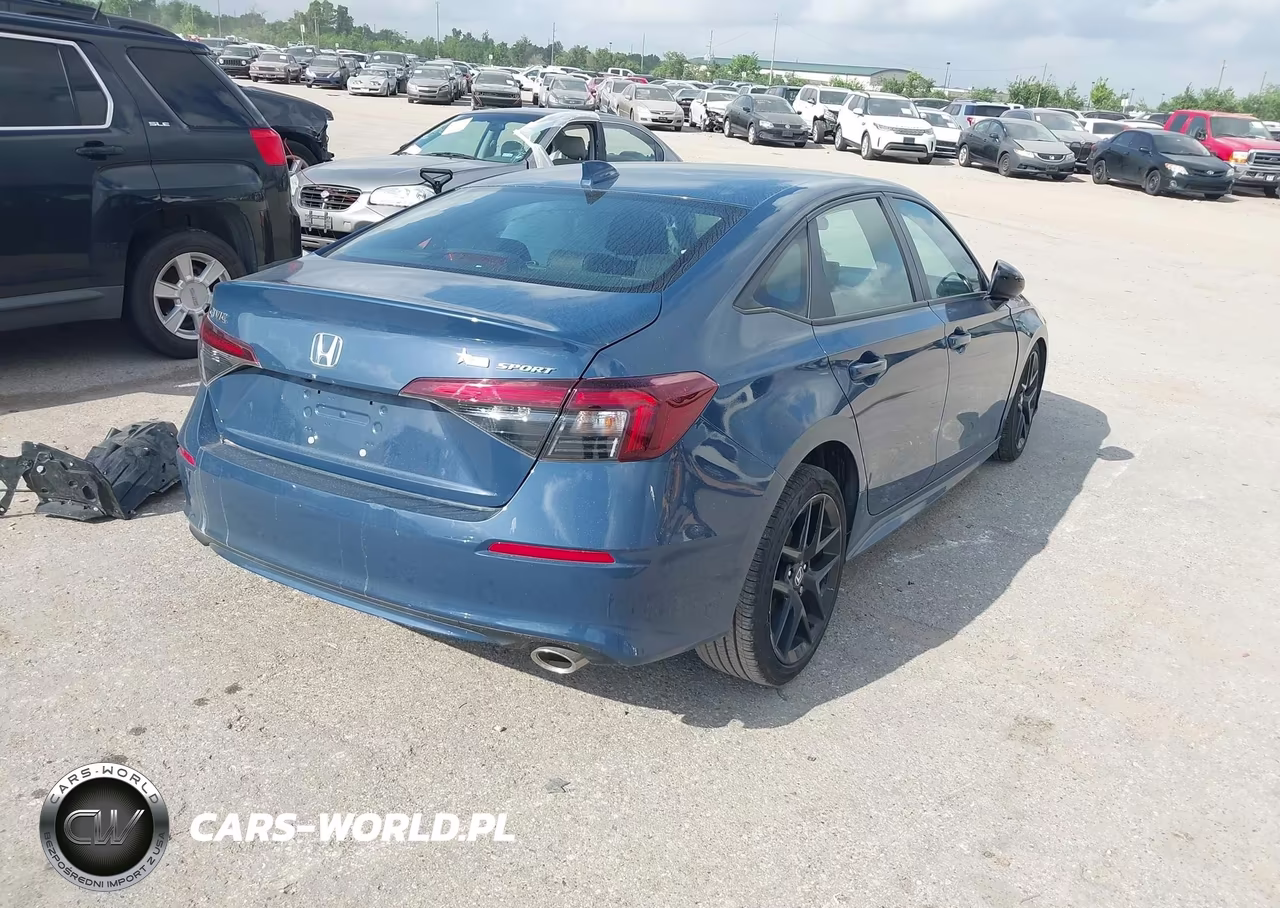 2025 Honda Civic Sport VIN:2HGFE2F51SH577498 - 4