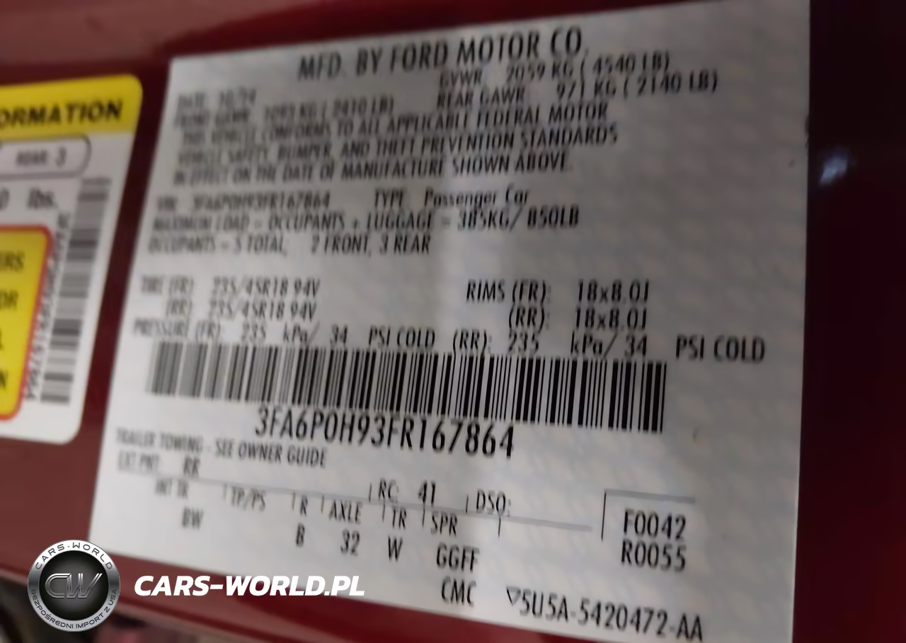 2015 Ford Fusion Se VIN:3FA6P0H93FR167864 - 9