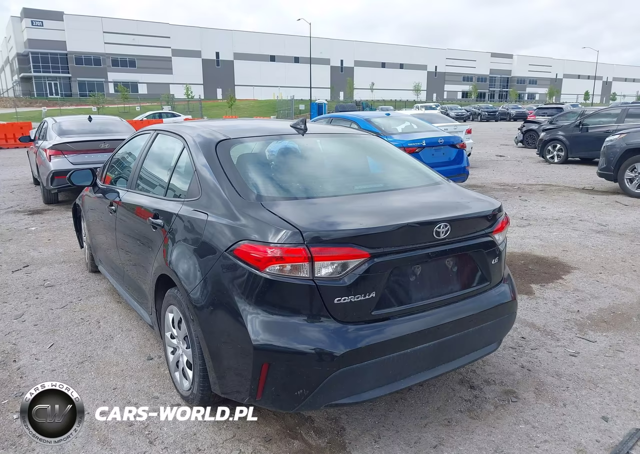 2020 Toyota Corolla Le VIN:5YFEPRAE8LP106805 - 3