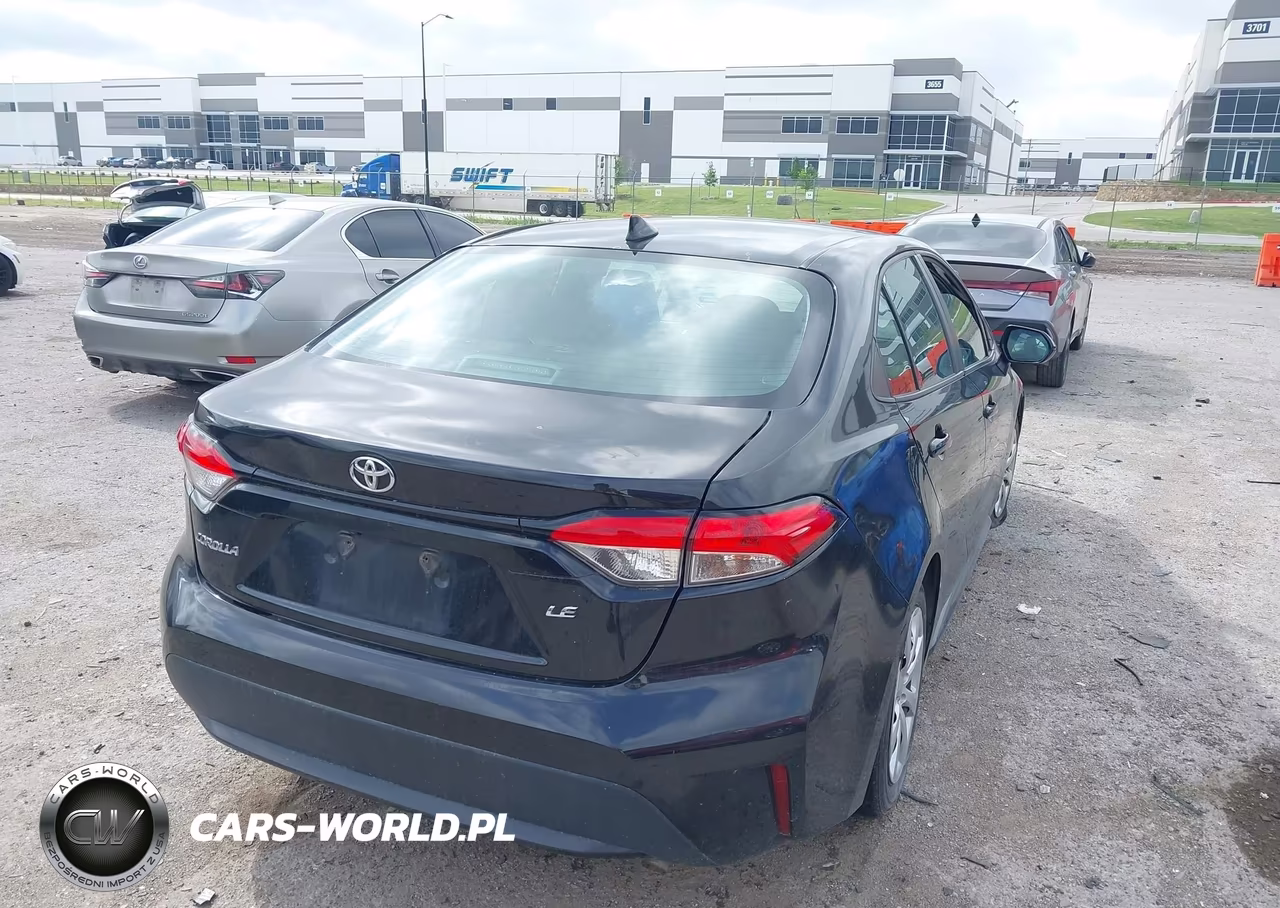 2020 Toyota Corolla Le VIN:5YFEPRAE8LP106805 - 4