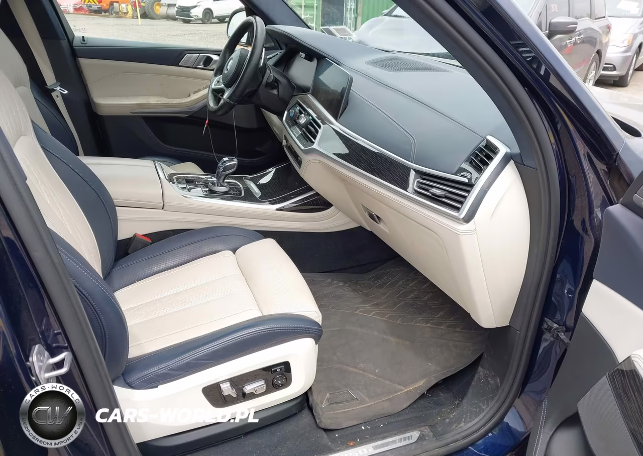 2022 BMW X7 M50I VIN:5UXCX6C0XN9M99530 - 5