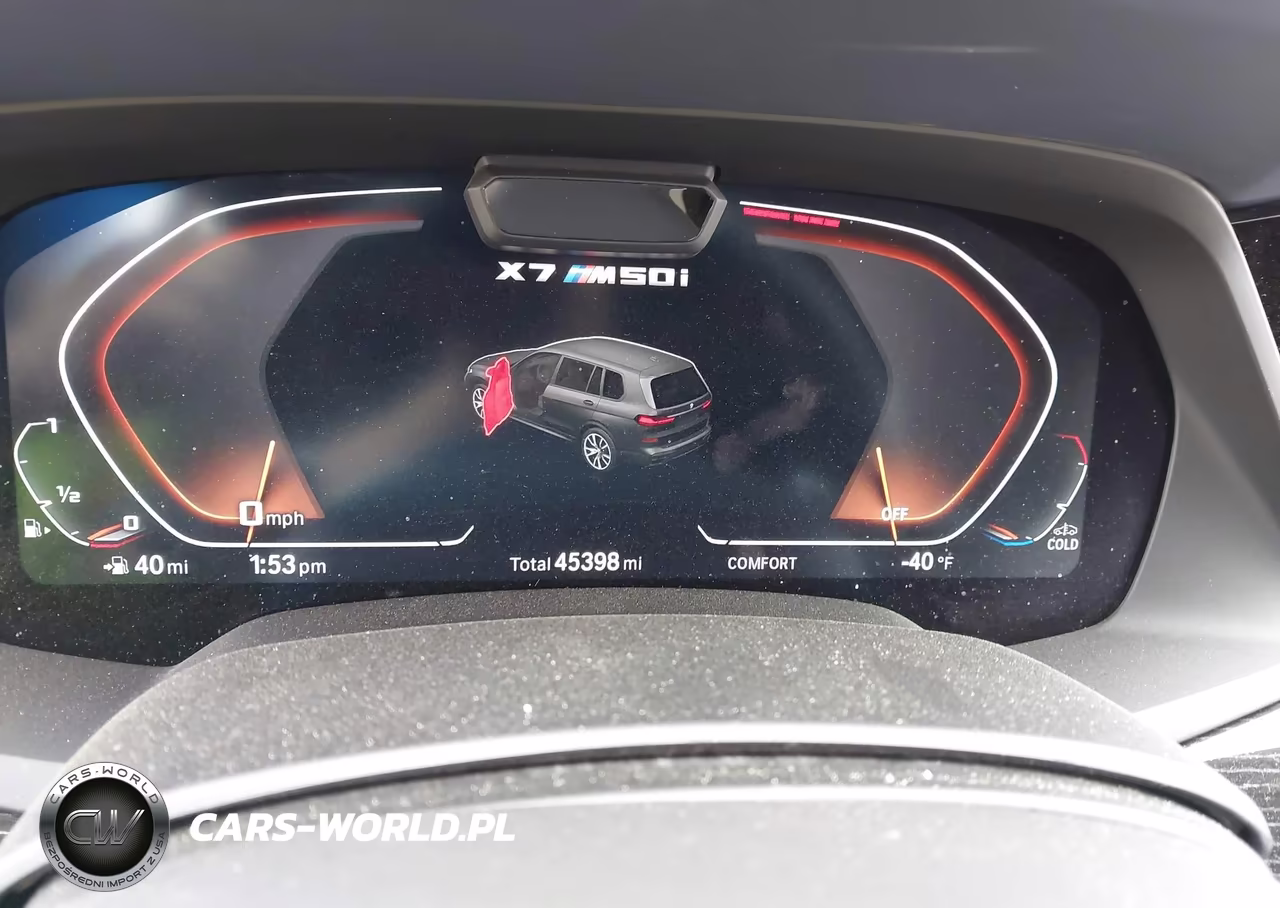 2022 BMW X7 M50I VIN:5UXCX6C0XN9M99530 - 7