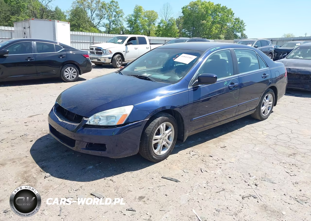 2007 Honda Accord 2.4 Se VIN:1HGCM56327A093447 - 2