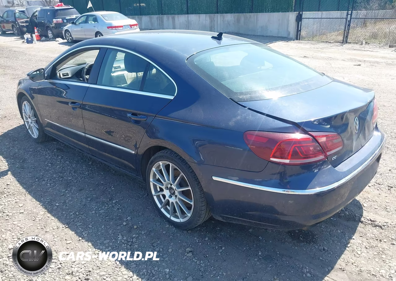 2013 Volkswagen Cc 2.0T Sport VIN:WVWBP7AN8DE503887 - 3