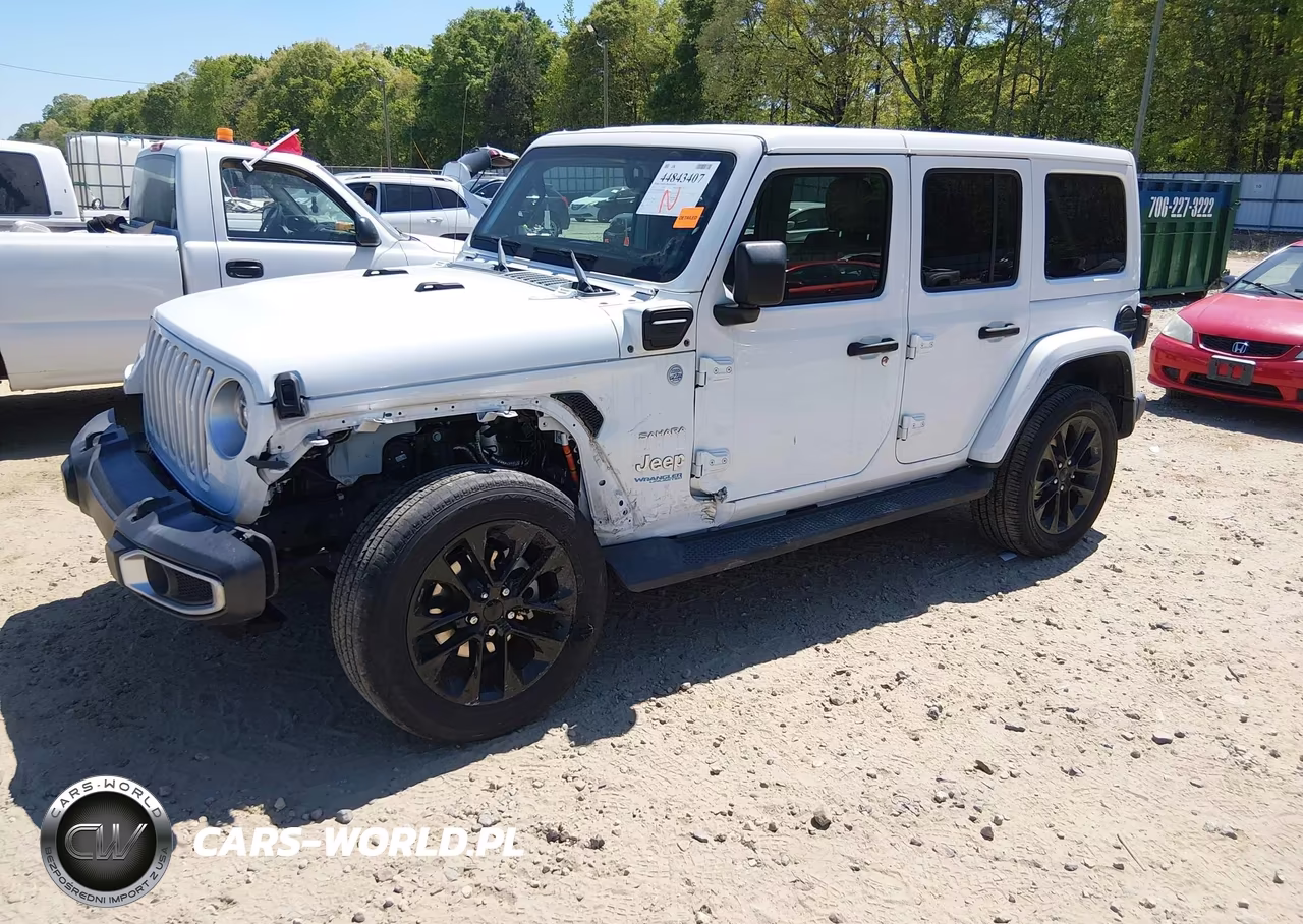 2021 Jeep Wrangler 4Xe Unlimited Sahara 4X4 VIN:1C4JJXP69MW829995 - 2