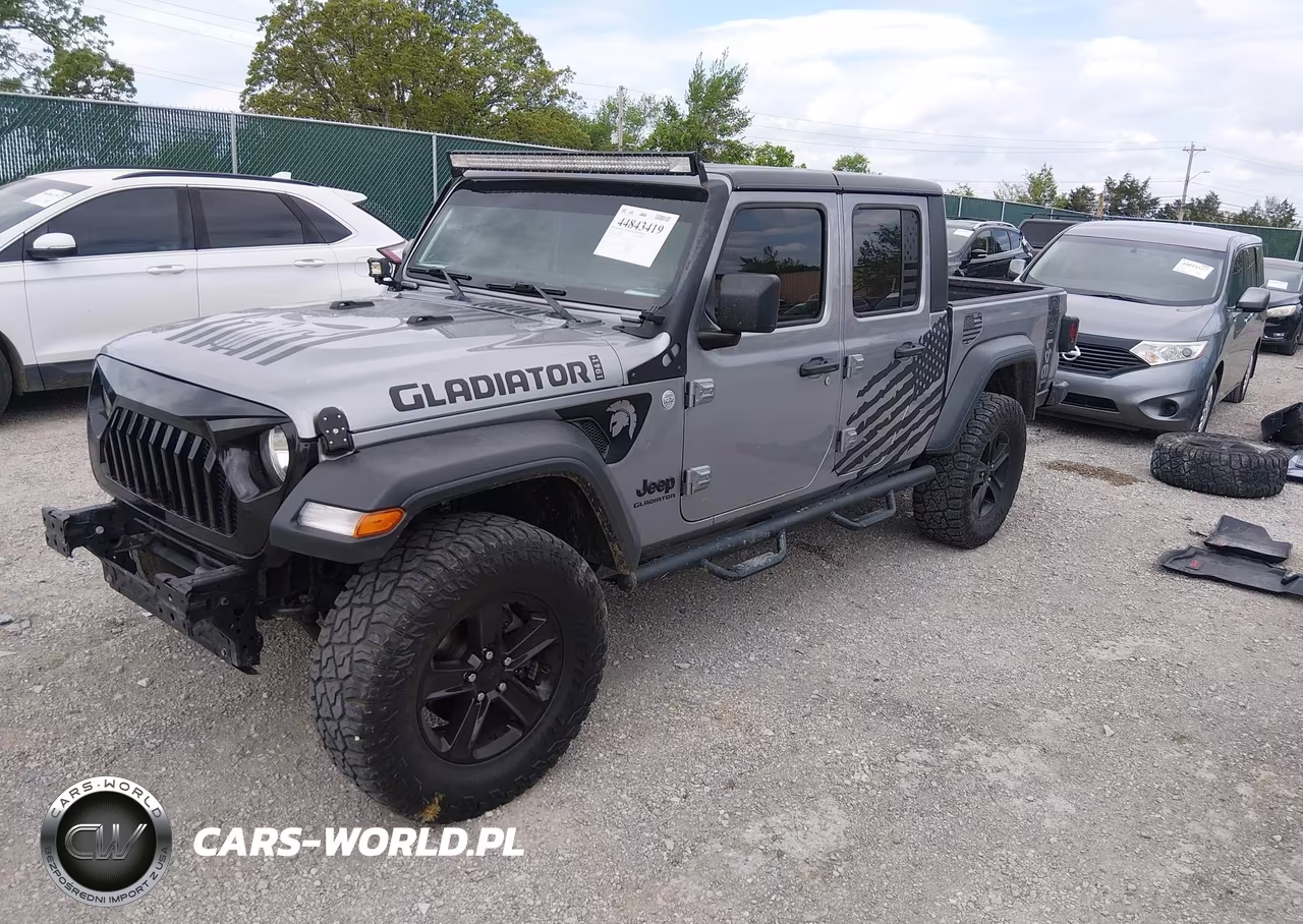 2020 Jeep Gladiator Sport S 4X4 VIN:1C6HJTAG8LL160201 - 2