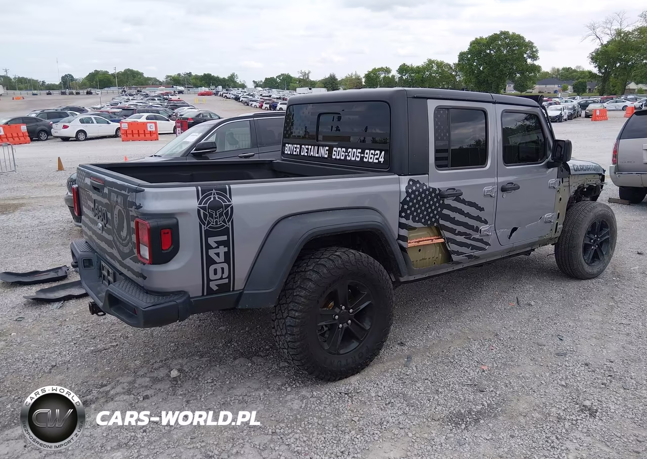 2020 Jeep Gladiator Sport S 4X4 VIN:1C6HJTAG8LL160201 - 4