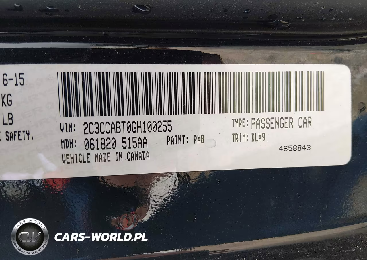 2016 Chrysler 300 S VIN:2C3CCABT0GH100255 - 9