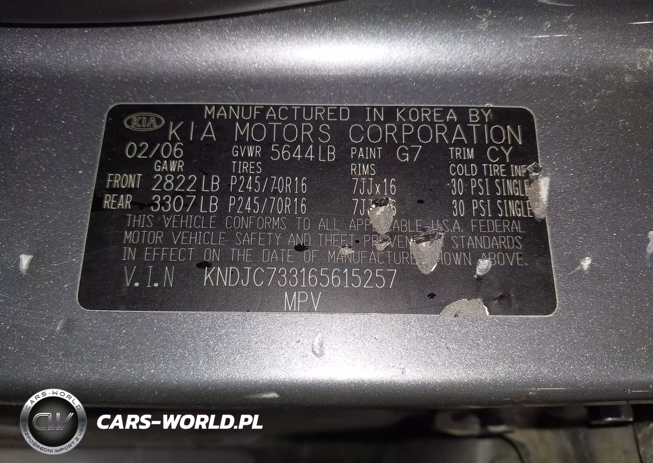 2006 Kia Sorento Ex-Lx VIN:KNDJC733165615257 - 9